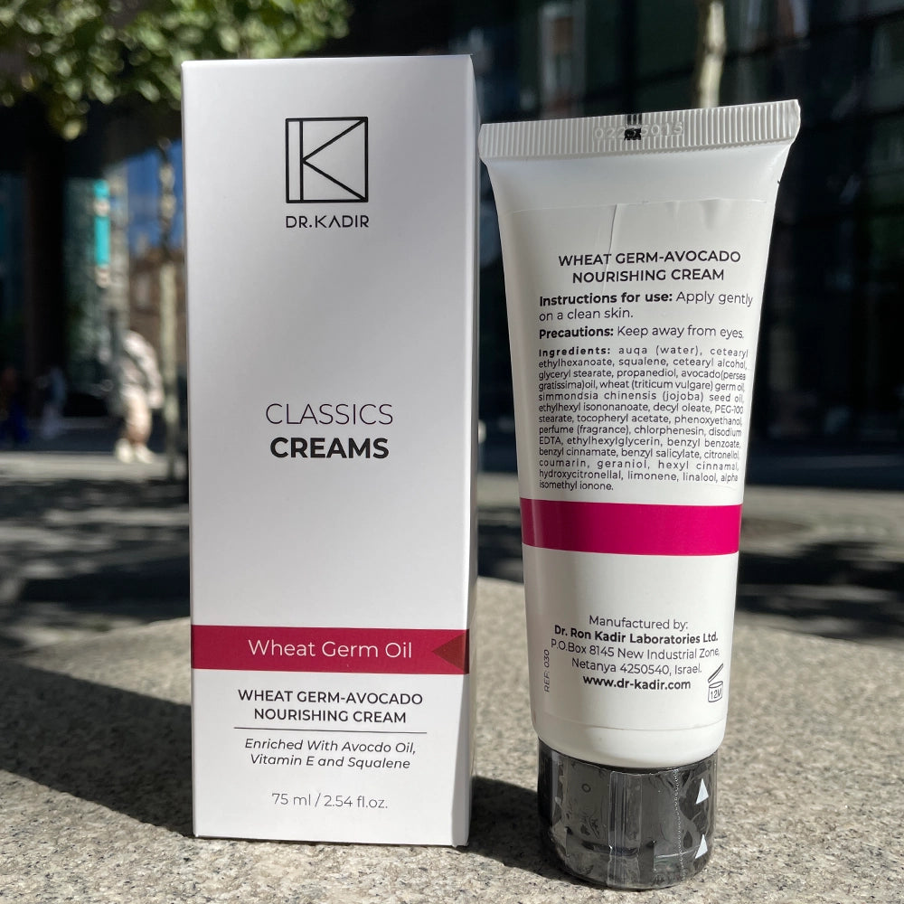 Поживний крем з олією зародків пшениці і авокадо - Dr. Kadir склад 2