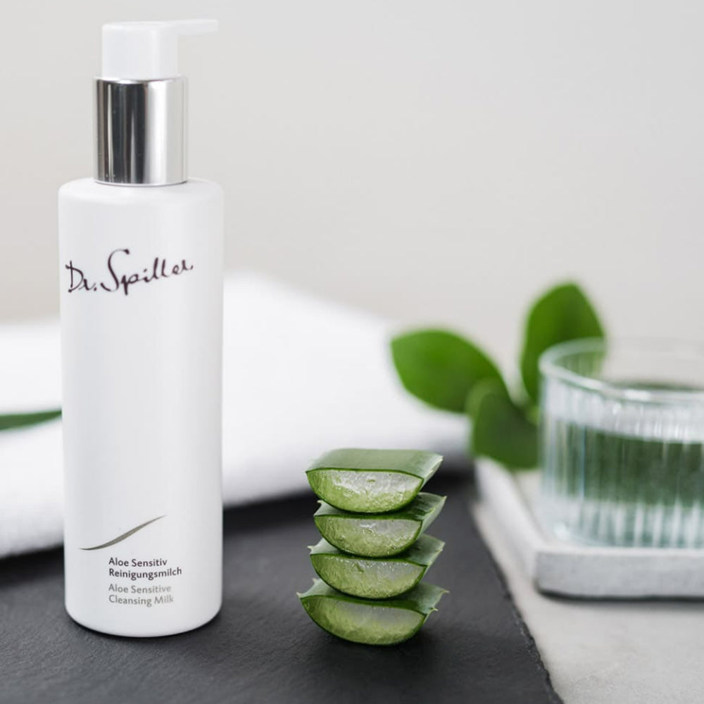 Очищающее молочко для чувствительной кожи из алоэ вера - Dr. Spiller Aloe Sensitive Cleansing Milk