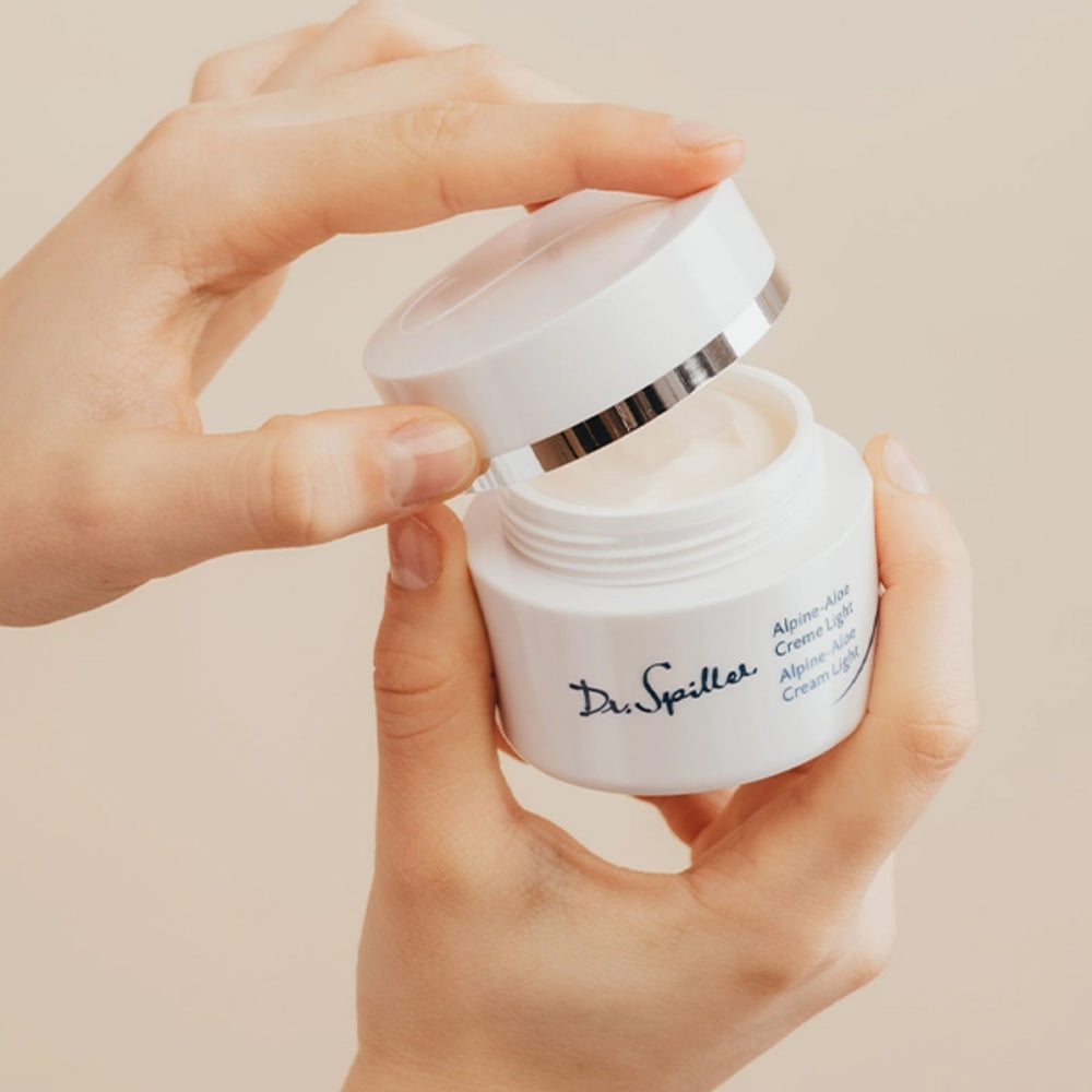 Легкий крем из алоэ для чувствительной кожи – Dr. Spiller Alpine-Aloe Cream Light