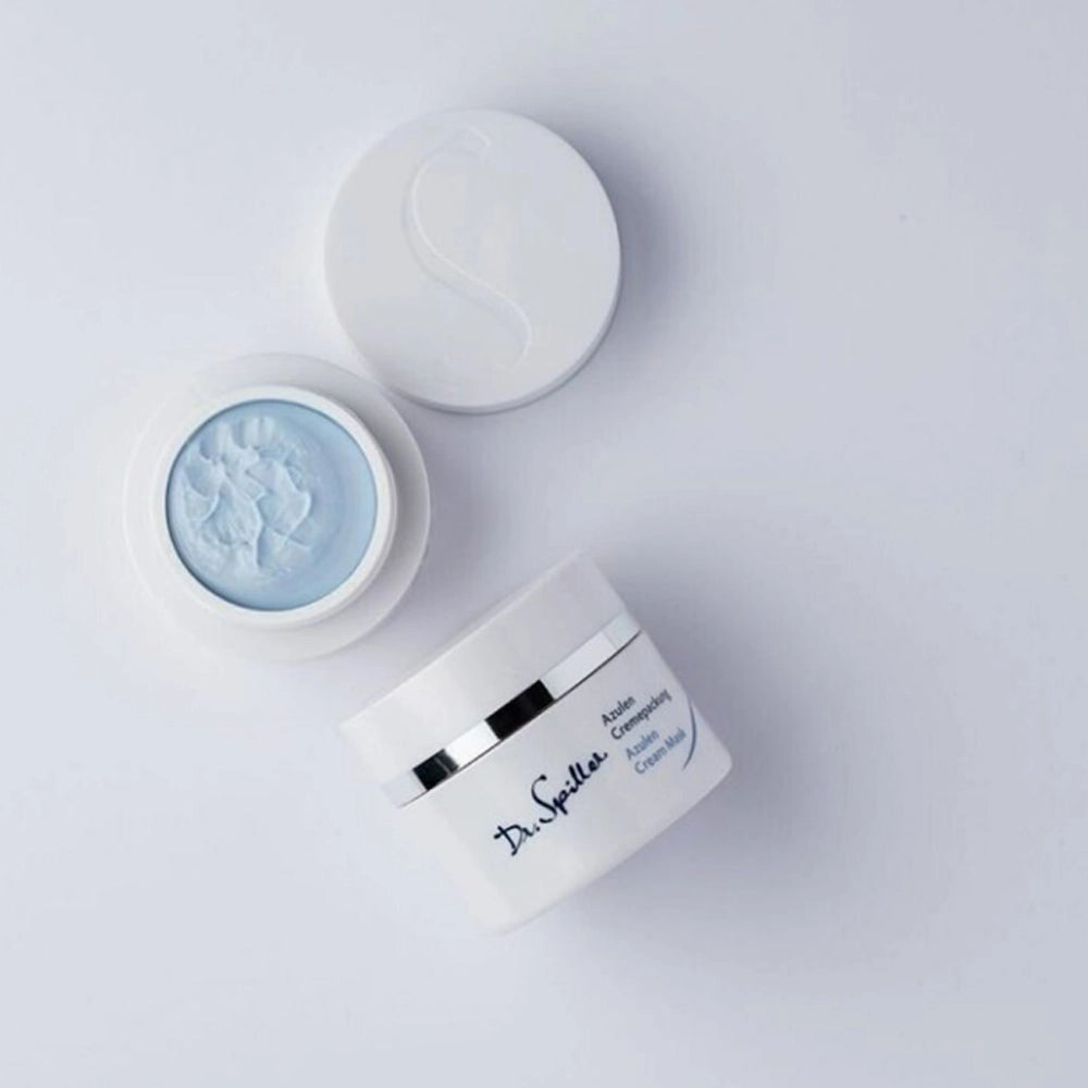 Заспокійлива крем-маска з азуленом - Dr. Spiller 5