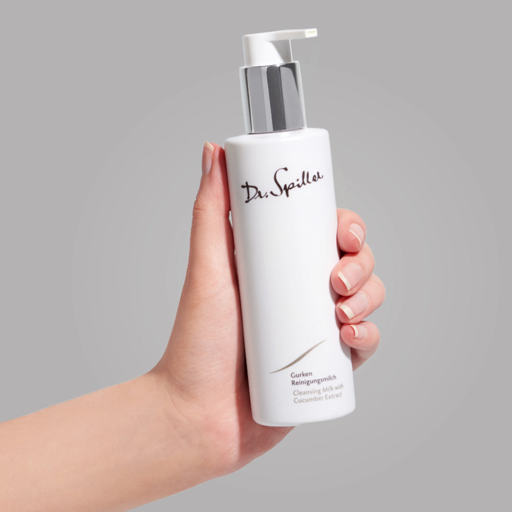 Очищающее молочко с экстрактом огурца – Dr. Spiller Cleansing Milk With Cucumber Extract