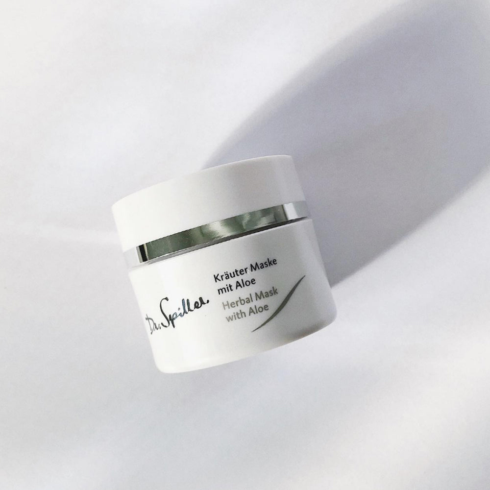 Травяная маска из алоэ для проблемной кожи – Dr. Spiller Herbal Mask With Aloe