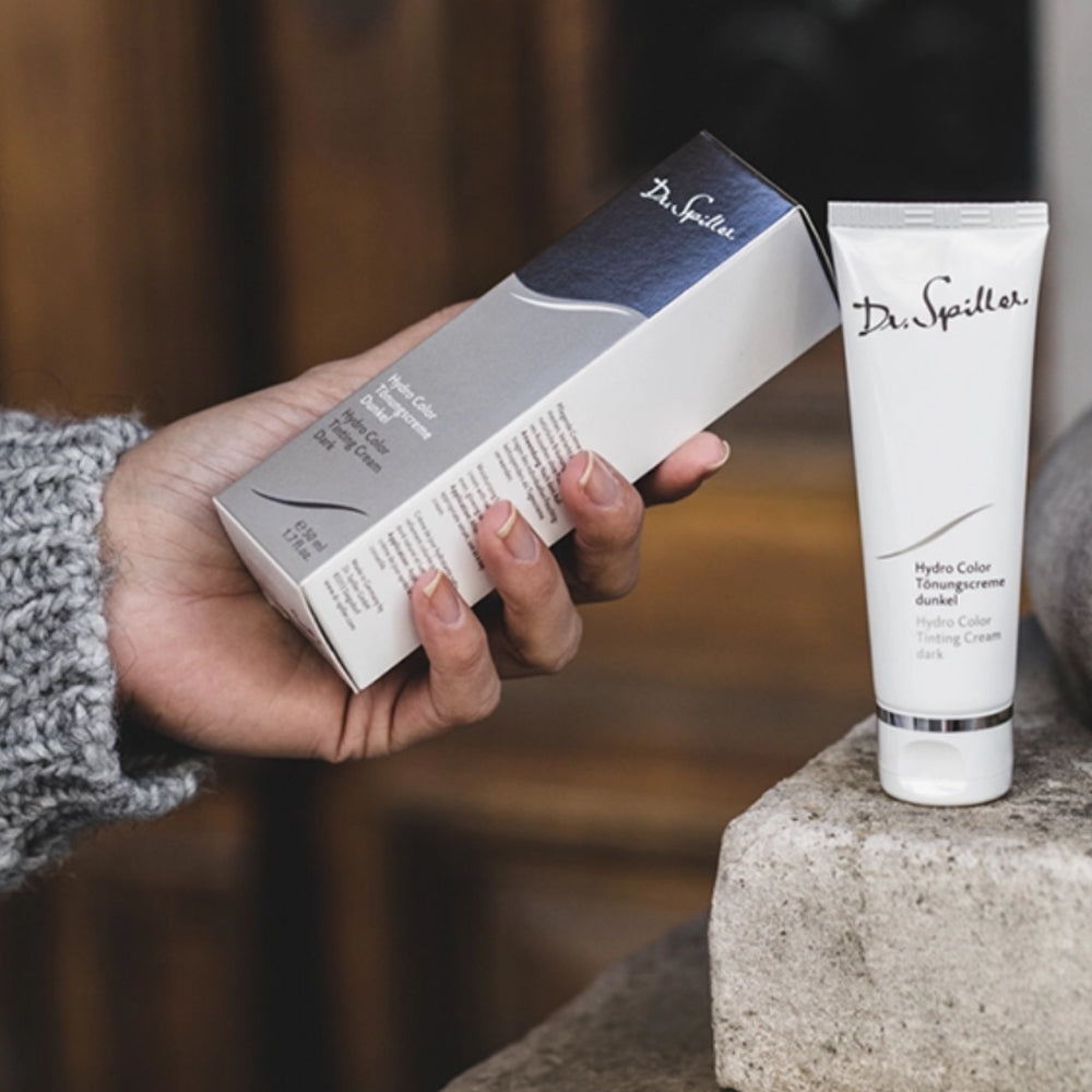 Тональний крем темний - Dr. Spiller Hydro Colour Tinting Cream Dark