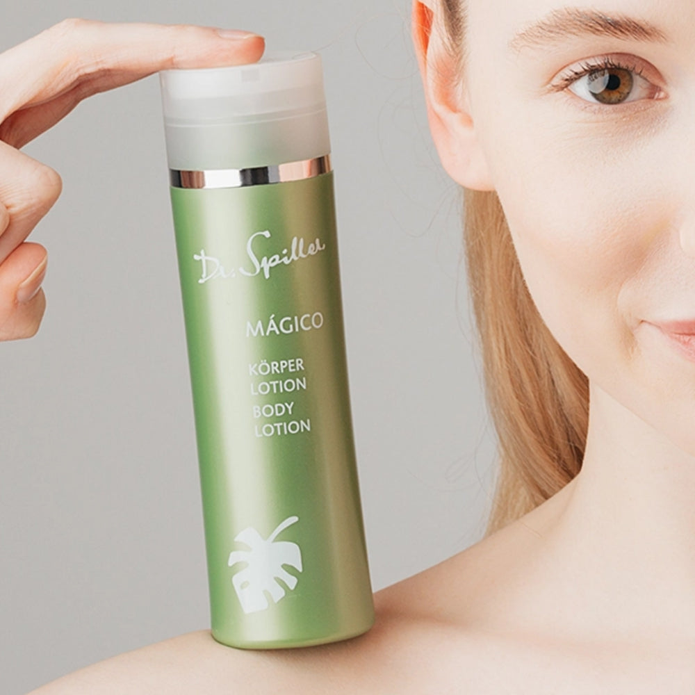 Живильний лосьйон для тіла з екстрактом мімози - Dr. Spiller Magico Body Lotion