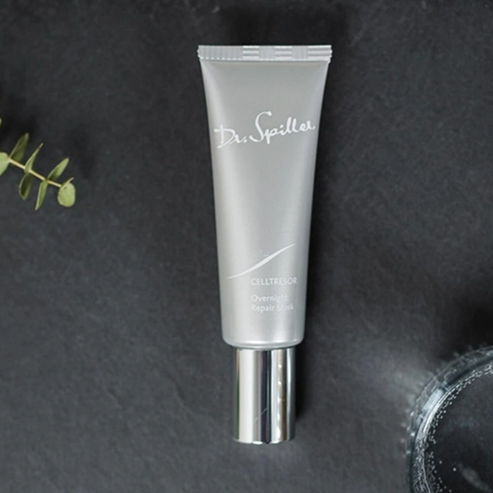 Нічна відновлювальна маска з пептидами - Dr. Spiller Overnight Repair Mask