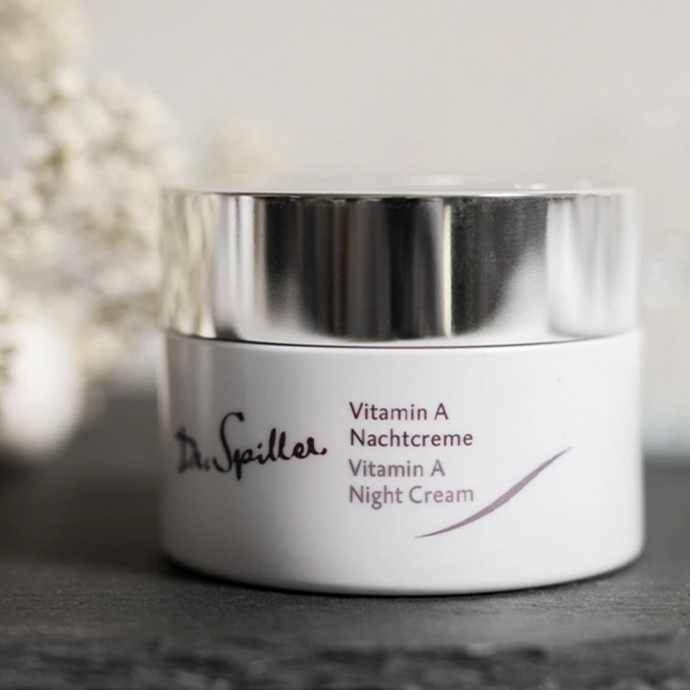 Нічний омолоджувальний крем з вітаміном А - Dr. Spiller Vitamin A Night Cream