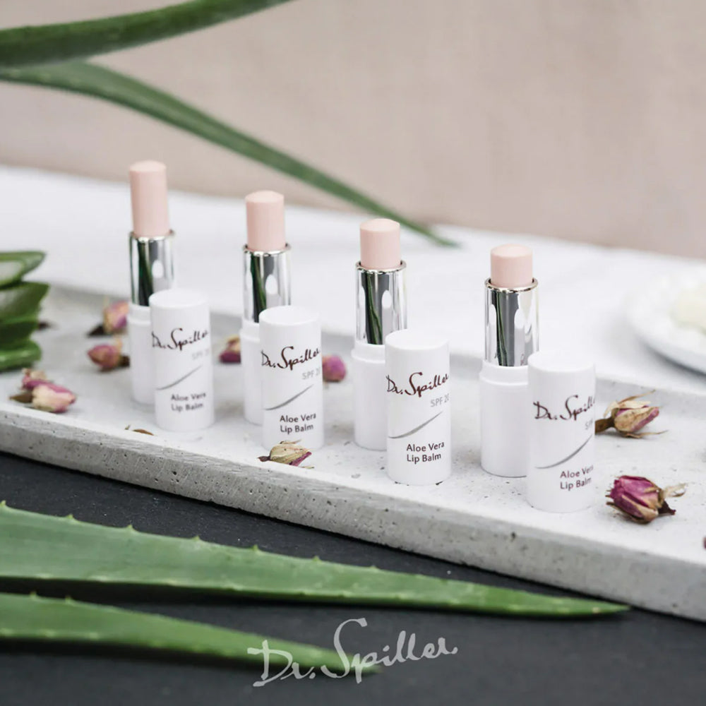 Бальзам для губ с экстрактом алоэ вера - Dr. Spiller Aloe Vera Lip Balm