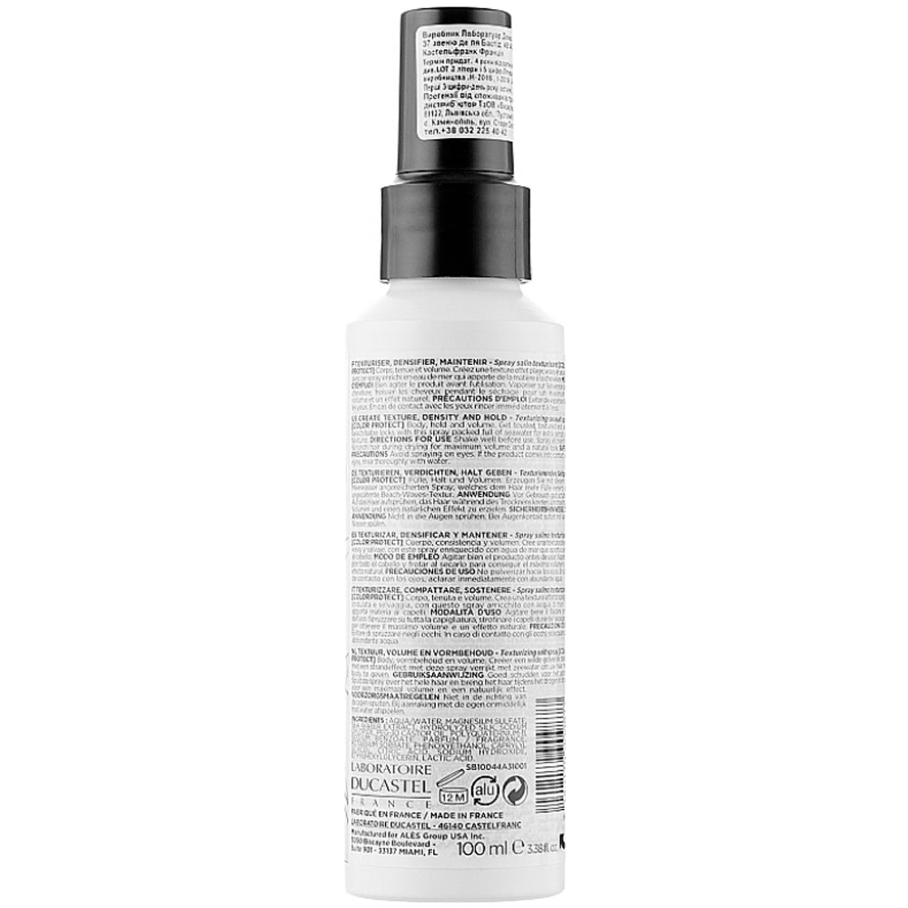 Соляной спрей для текстуризации - Ducastel Subtil Design Lab Texturizing Salt Spray