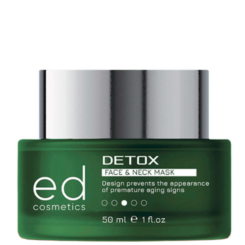 Детокс-маска для обличчя і шиї - ED Cosmetics