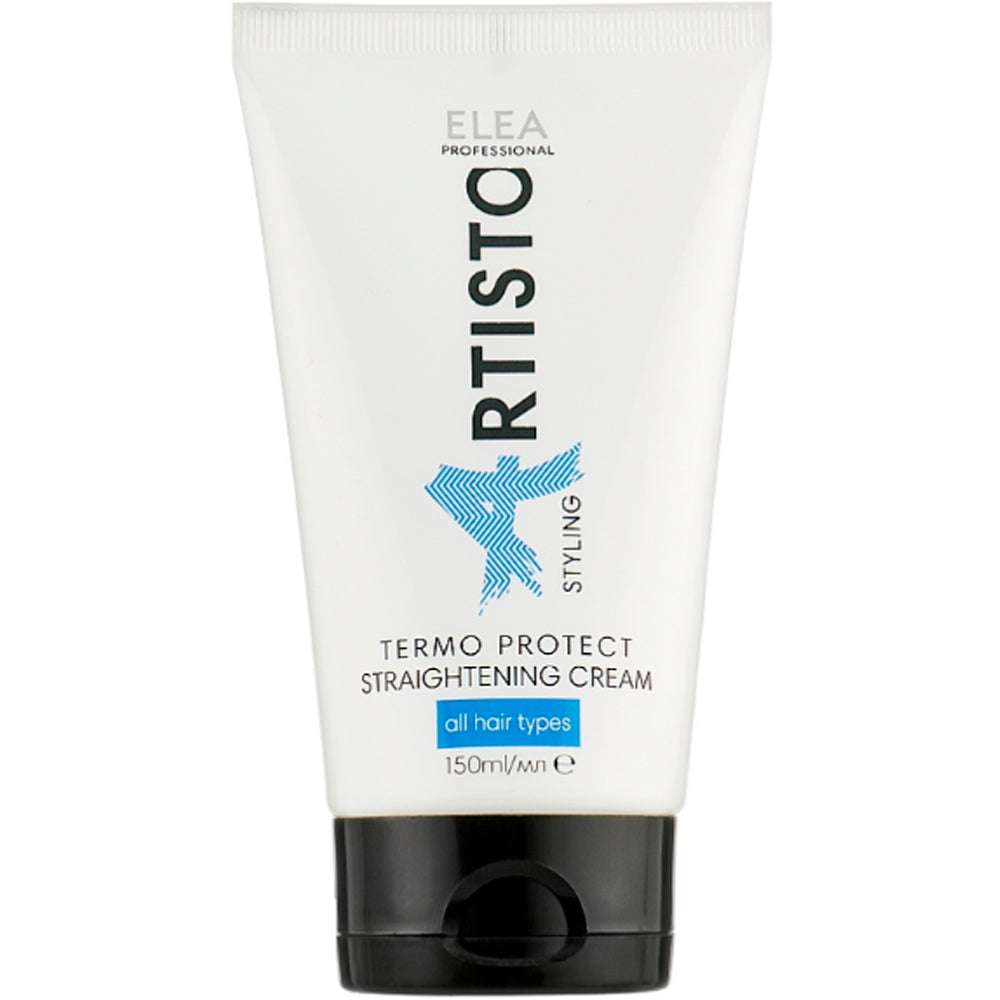 Крем для выравнивания волос - Elea Professional Artisto Salon Thermo Protect Straightening Cream