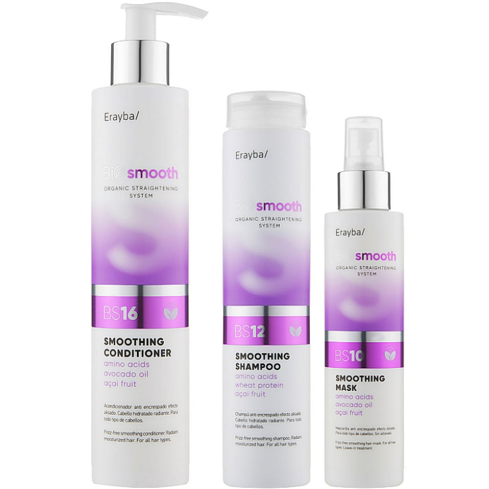 Erayba Bio Smooth Smoothing After Care - Набір для випрямлення волосся