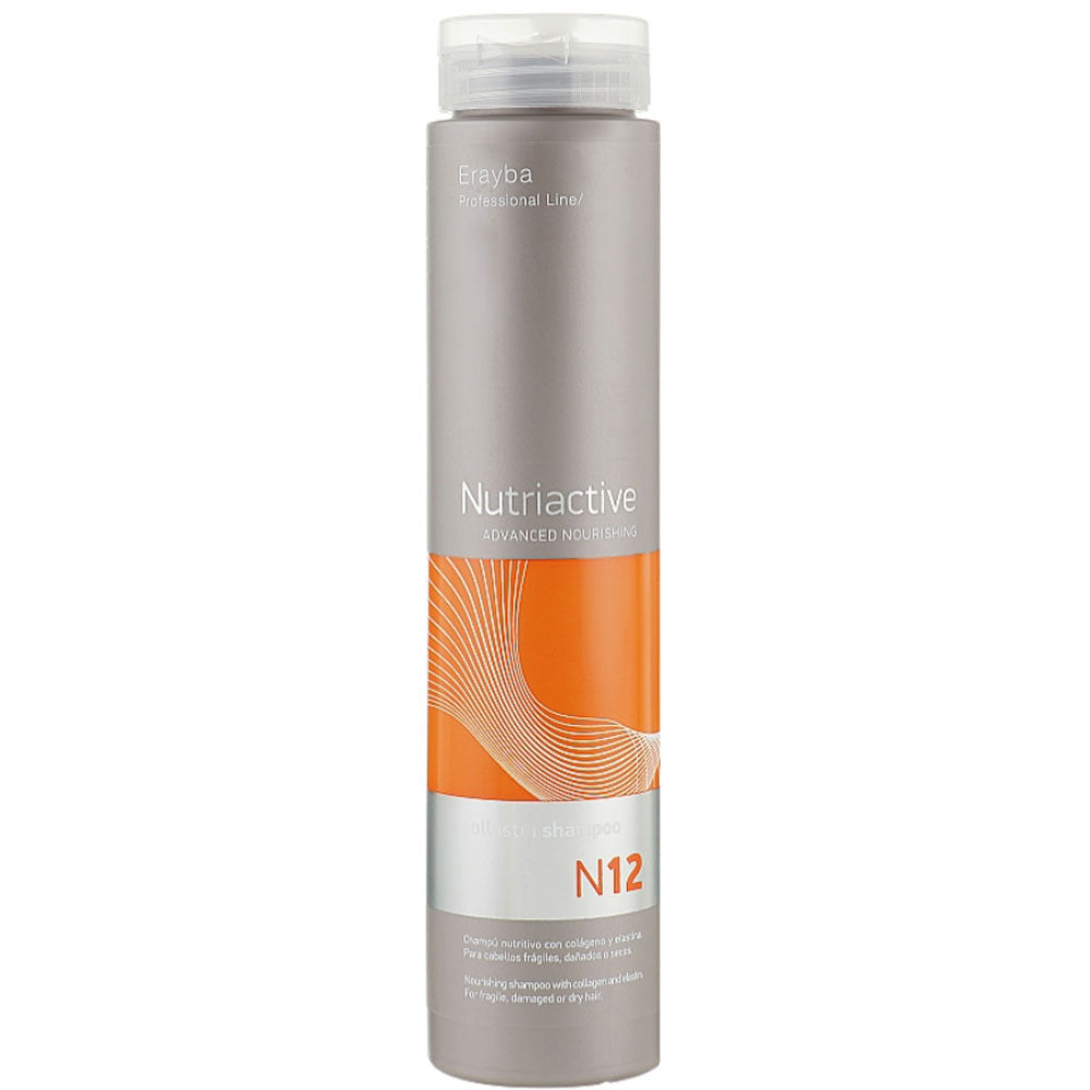 Erayba Nutriactive N12 Collastin Shampoo – Питательный шампунь с коллагеном и эластином