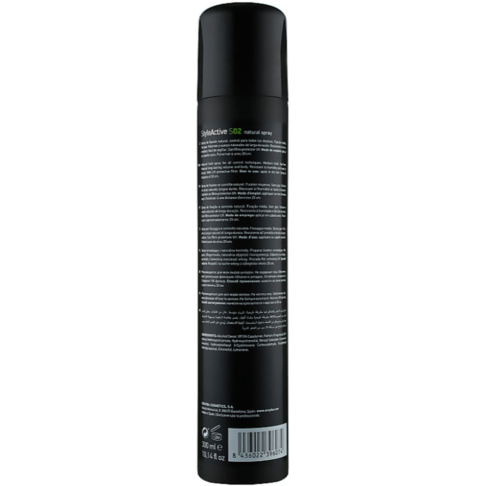 Erayba Style Aktive S02 Natural Spray - Спрей для волосся середньої фіксації
