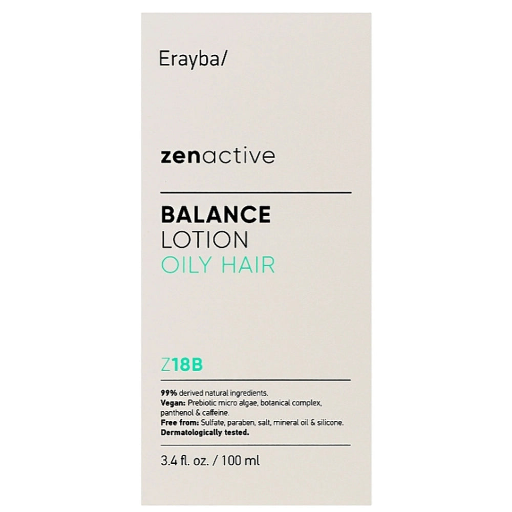 Лосьйон проти жирного волосся - Erayba Zen Active Z12B упаковка