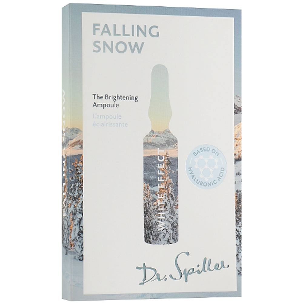 Ампульный концентрат для выравнивания тона кожи – Dr. Spiller White Effect Falling Snow The Brightening Ampoule