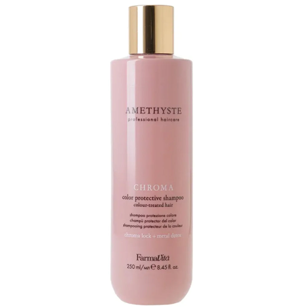 Шампунь для захисту кольору фарбованого волосся - Farmavita Amethyste Chroma Color Protective Shampoo