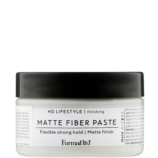 Матова паста з білою глиною середньої фіксації - Farmavita HD Life Matt Fiber Paste