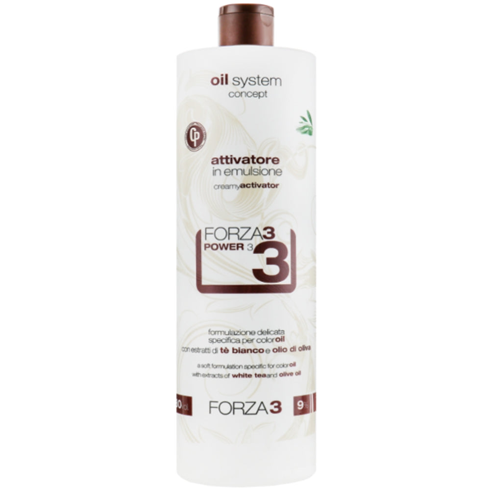 Punti di Vista Oil System Concept Forza 3 Creamy Activator 30 Vol - Крем-активатор 9 %