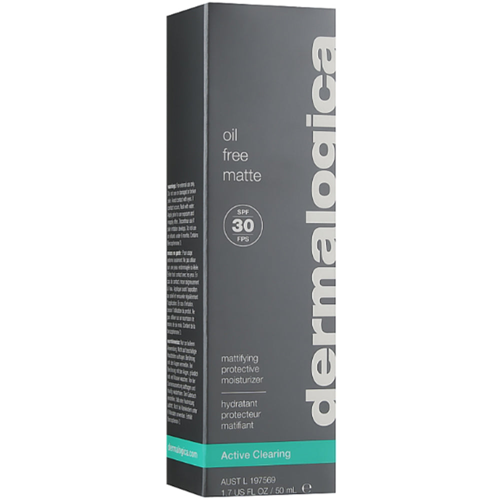 Dermalogica Active Clearing Oil Free Matte SPF 30 - Матирующий дневной крем для жирной кожи
