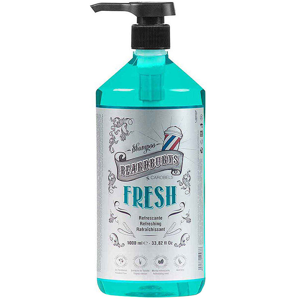 Beardburys Fresh Shampoo - Шампунь освіжаючий з екстрактом ментолу