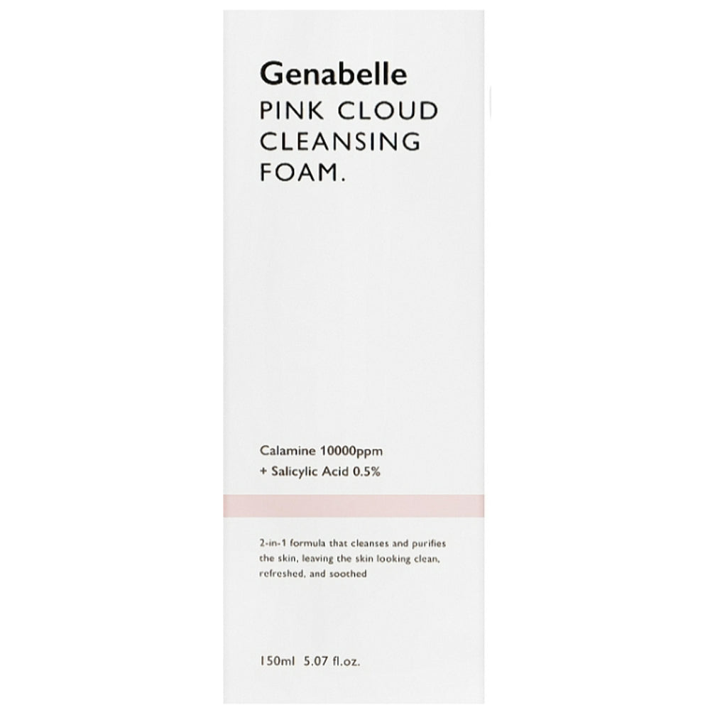 Очищувальна пінка для обличчя - Genabelle Pink Cloud Cleansing Foam