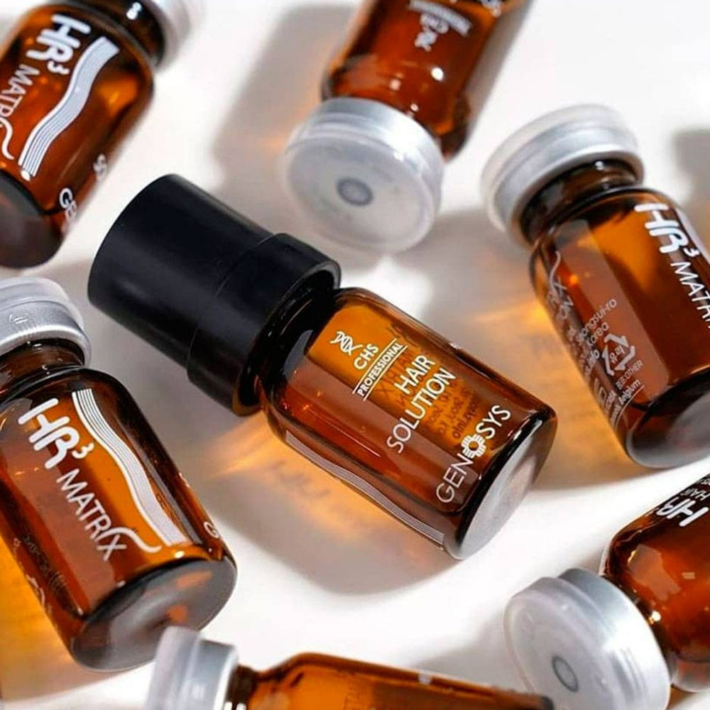 Сироватка проти випадіння волосся для домашнього догляду - Genosys HR3 Matrix Hair Solution Kit