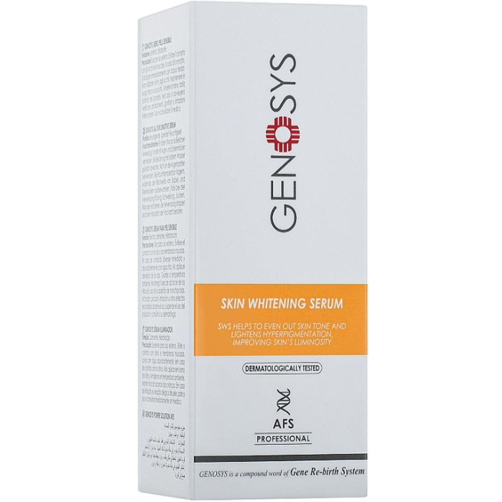 Genosys Skin Whitening Serum - Відбілююча сироватка для обличчя