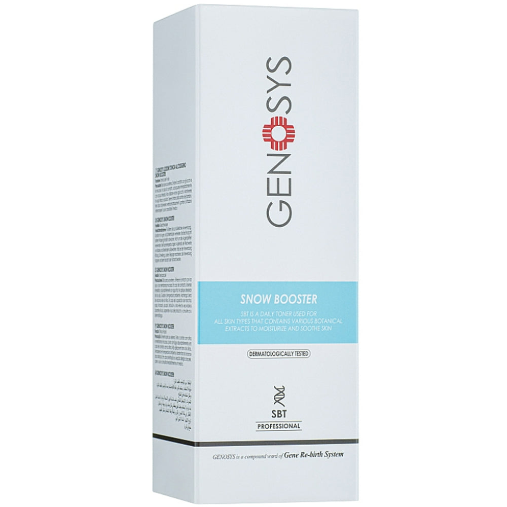 Genosys Snow Booster Toner - Целебный тоник для лица