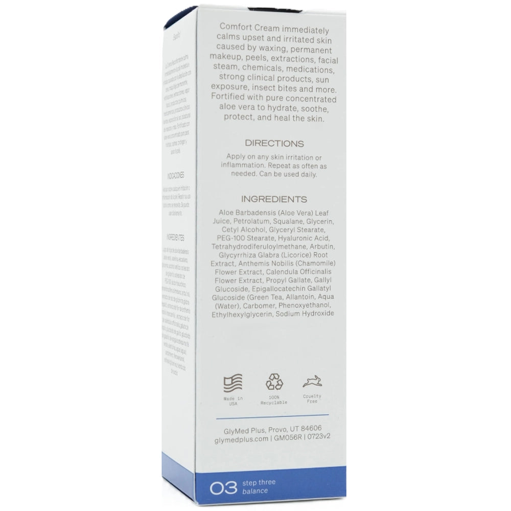 Заспокійливий крем з алое вера - Glymed Comfort Cream склад