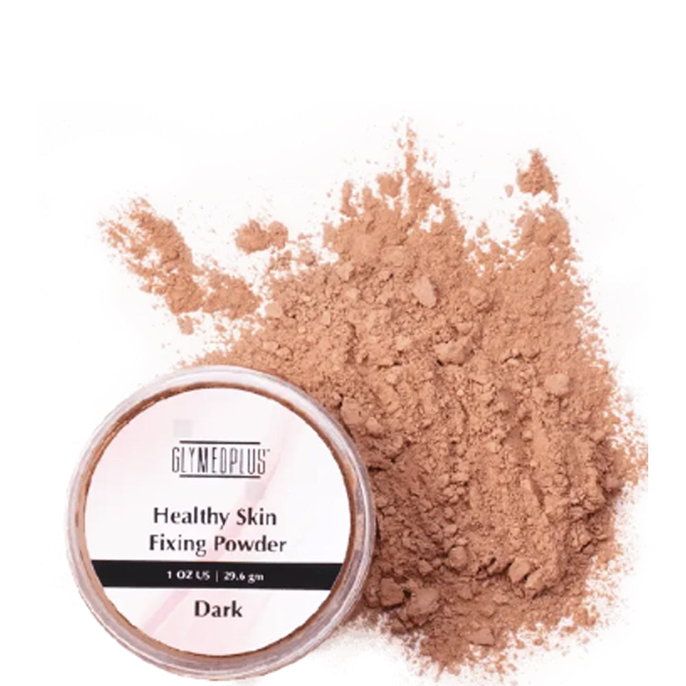 Фиксирующая пудра темная - Glymed Fixing Powder Dark Loose