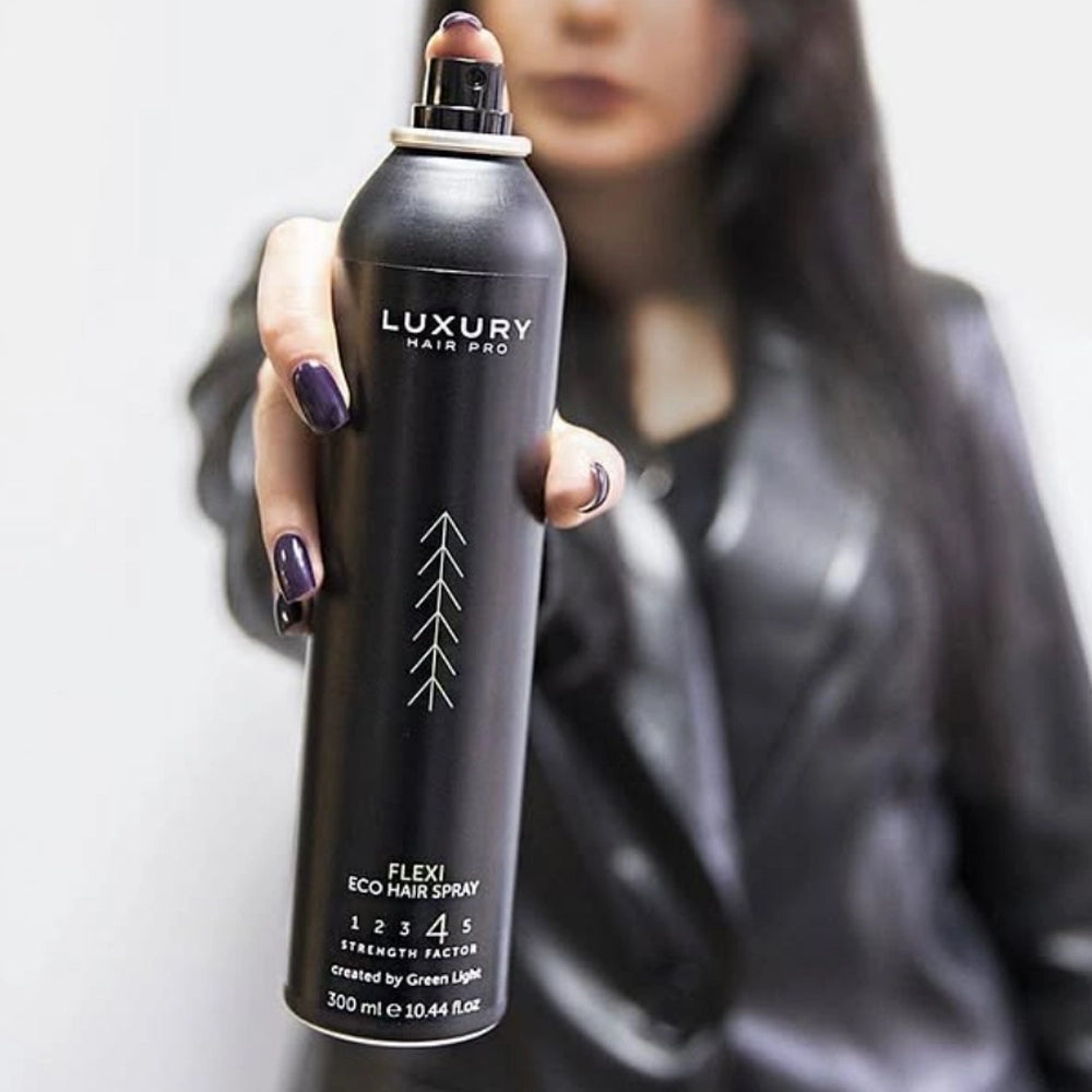 Лак-спрей сильної фіксації - Green Light Luxury Hair Pro Flexi Eco Hair Spray 5