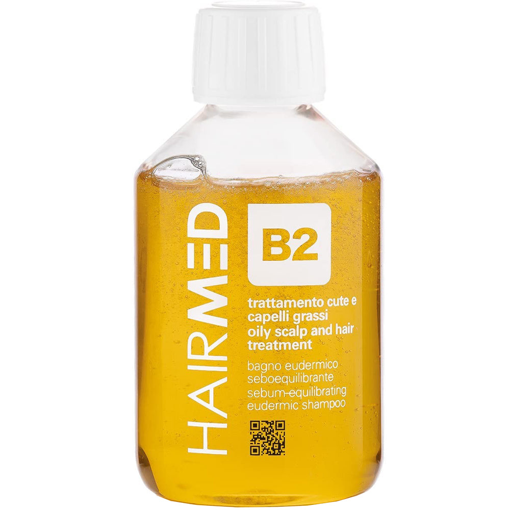 Еудермальний себорегулювальний шампунь - Hairmed B2 Oily Scalp And Hair Treatment Sebum-Equilibrating Eudermic Shampoo