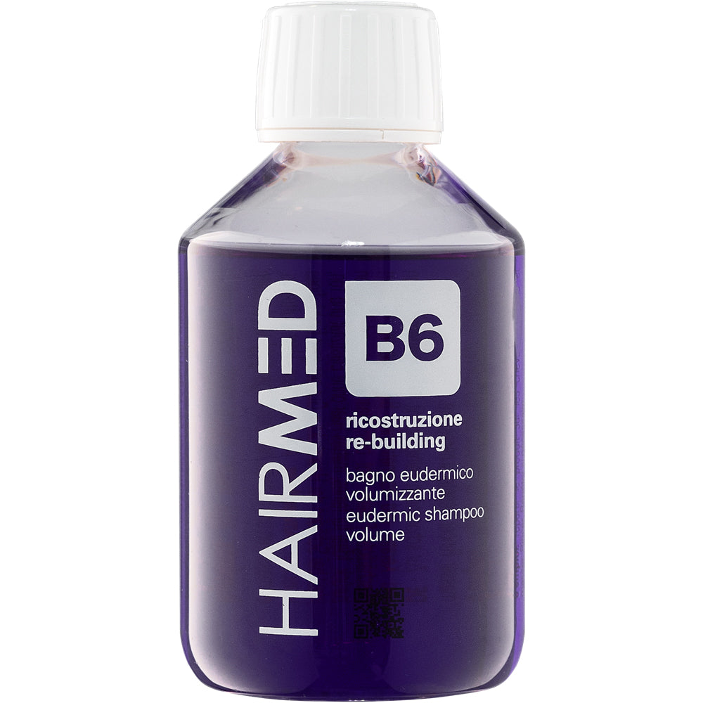 Эудермальный шампунь-реконструктор для объема - Hairmed B6 Re-Building Eudermic Shampoo Volume