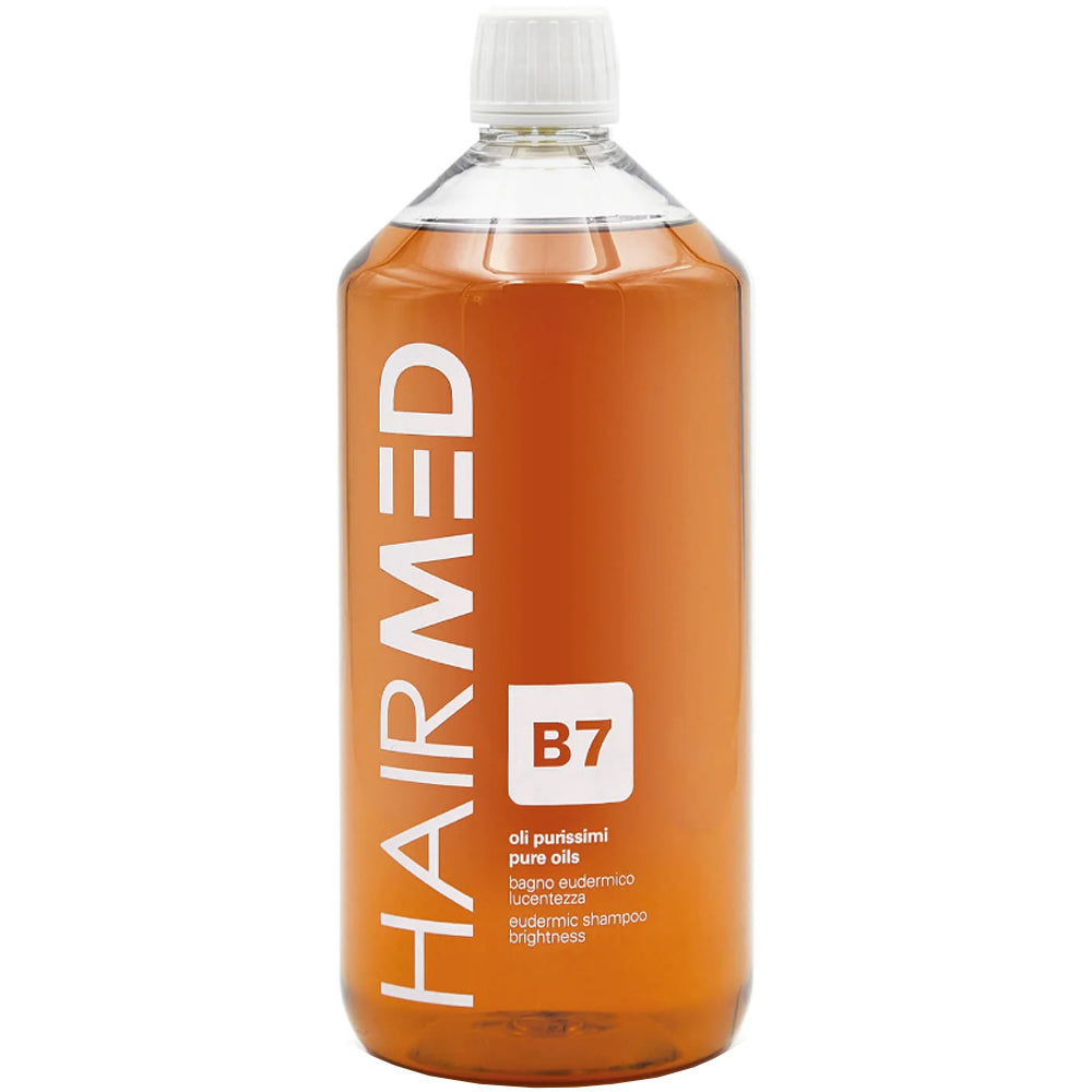 Еудермальний шампунь з вишуканими оліями для блиску волосся - Hairmed B7 Pure Oils Eudermic Shampoo Brightness