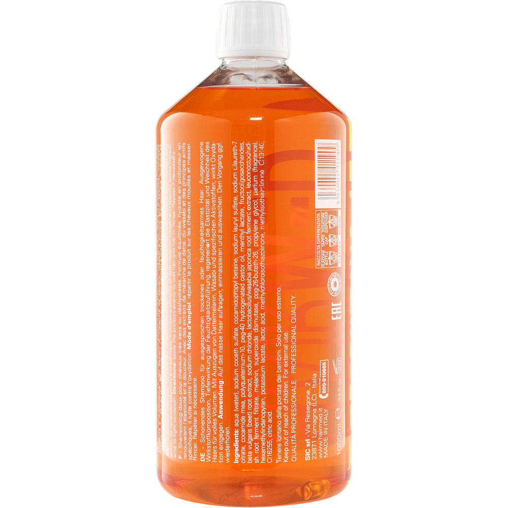 Еудермальний зволожувальний шампунь для сухого волосся - Hairmed B9 Hydration Moisturizing Eudermic Shampoo