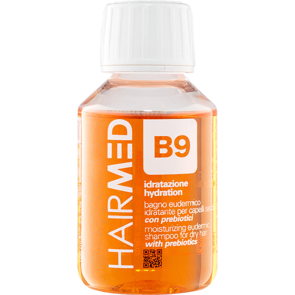 Еудермальний зволожувальний шампунь для сухого волосся - Hairmed B9 Hydration Moisturizing Eudermic Shampoo