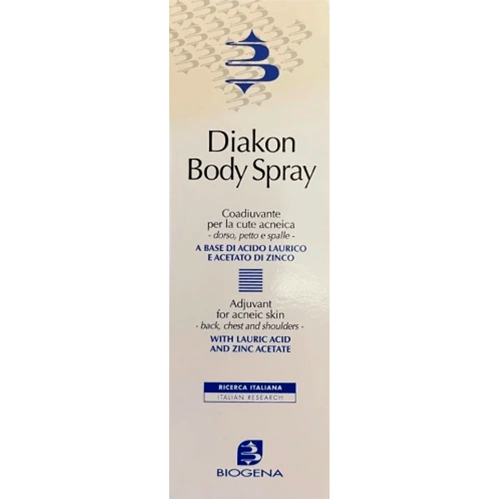 Biogena Diakon Body Spray - Лікувально-профілактичний засіб для шкіри з вугровими висипами