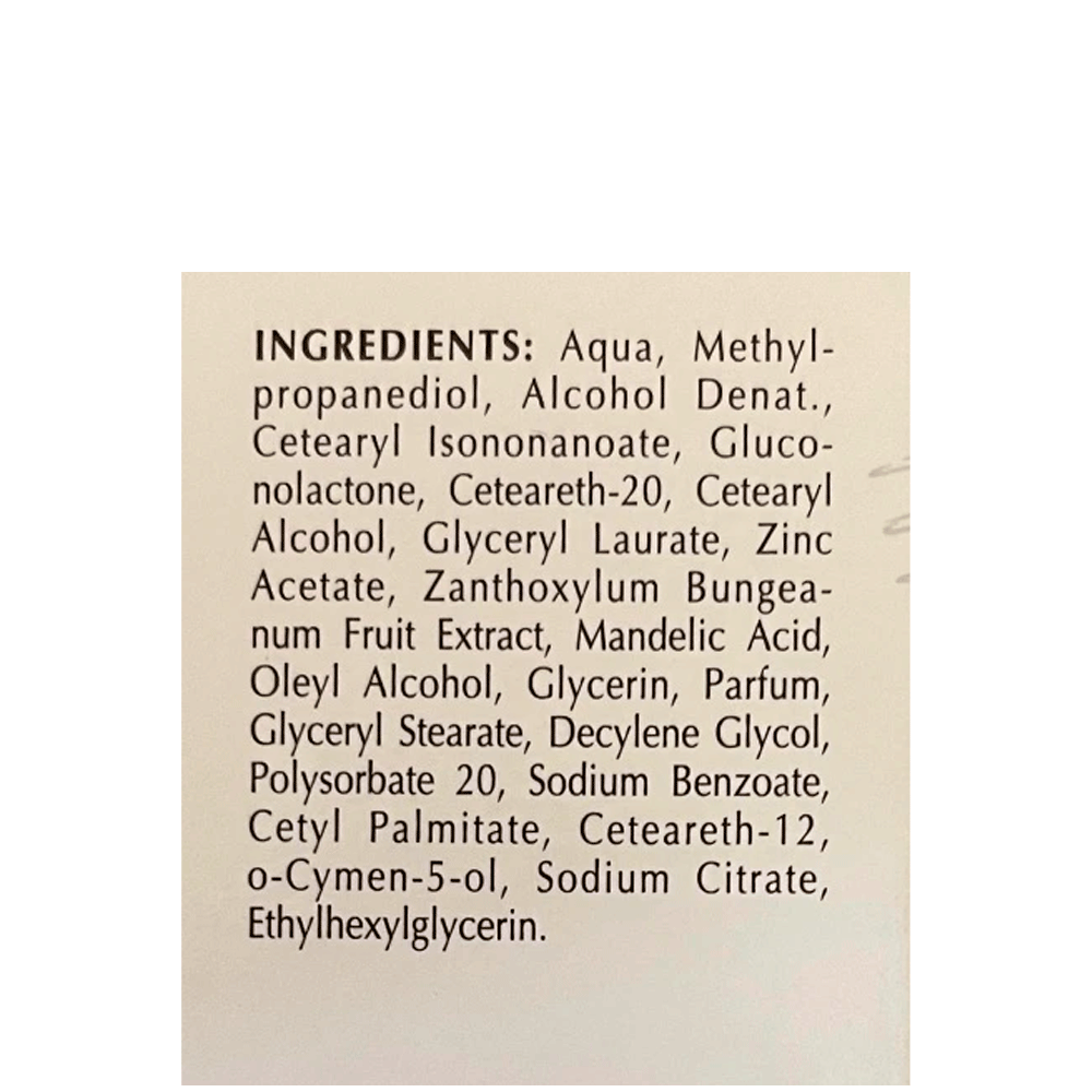 Спрей для шкіри з вугровими висипами - Biogena Spray склад