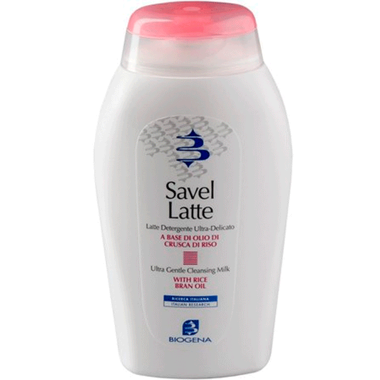 Biogena Savel Latte - Молочко очищаюче для обличчя з рисовими висівками