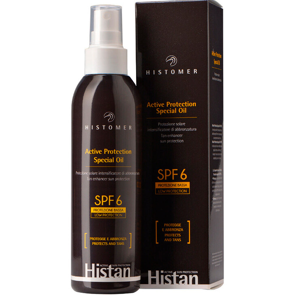 Histomer Histan Active Protection Special Оil SPF6 - Солнцезащитное масло-бронзатор для лица и тела