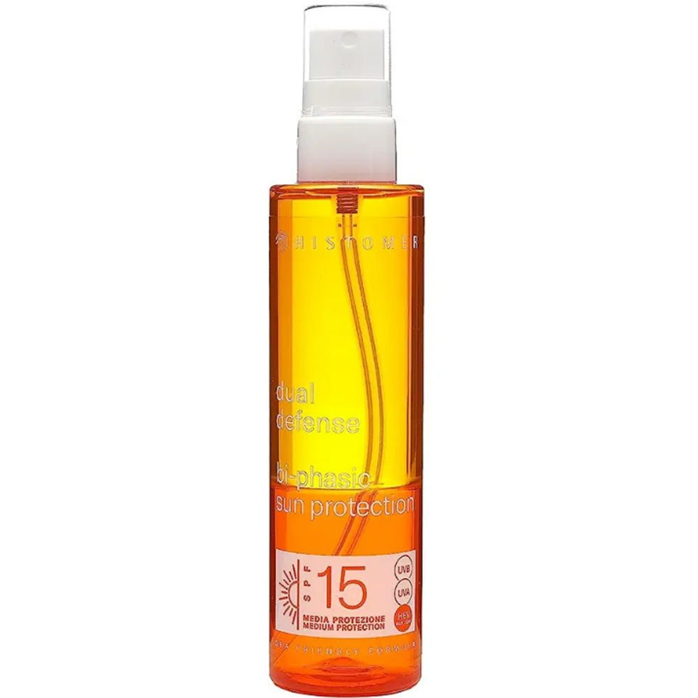 Спрей сонцезахисний двофазний - Histomer Dual Defence SPF 15