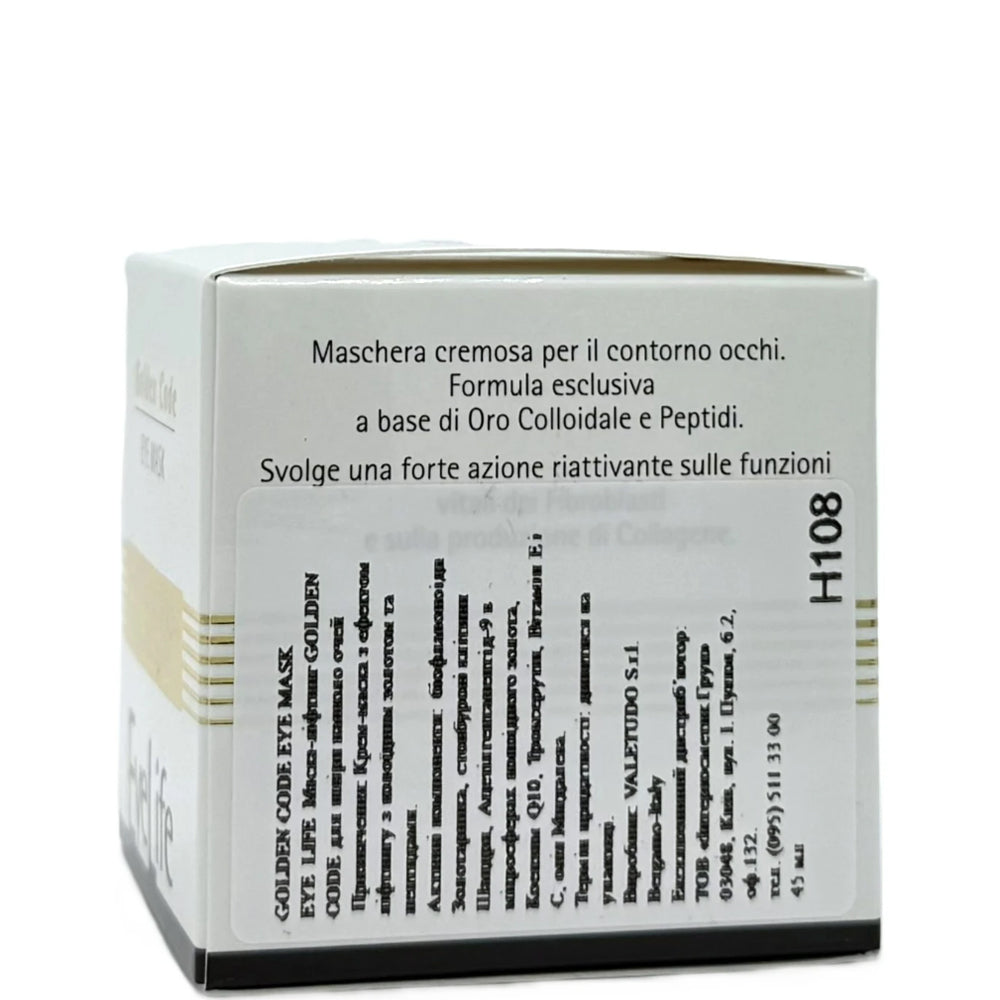 Маска з ефектом ліфтингу Histomer Eye Life Golden Code склад