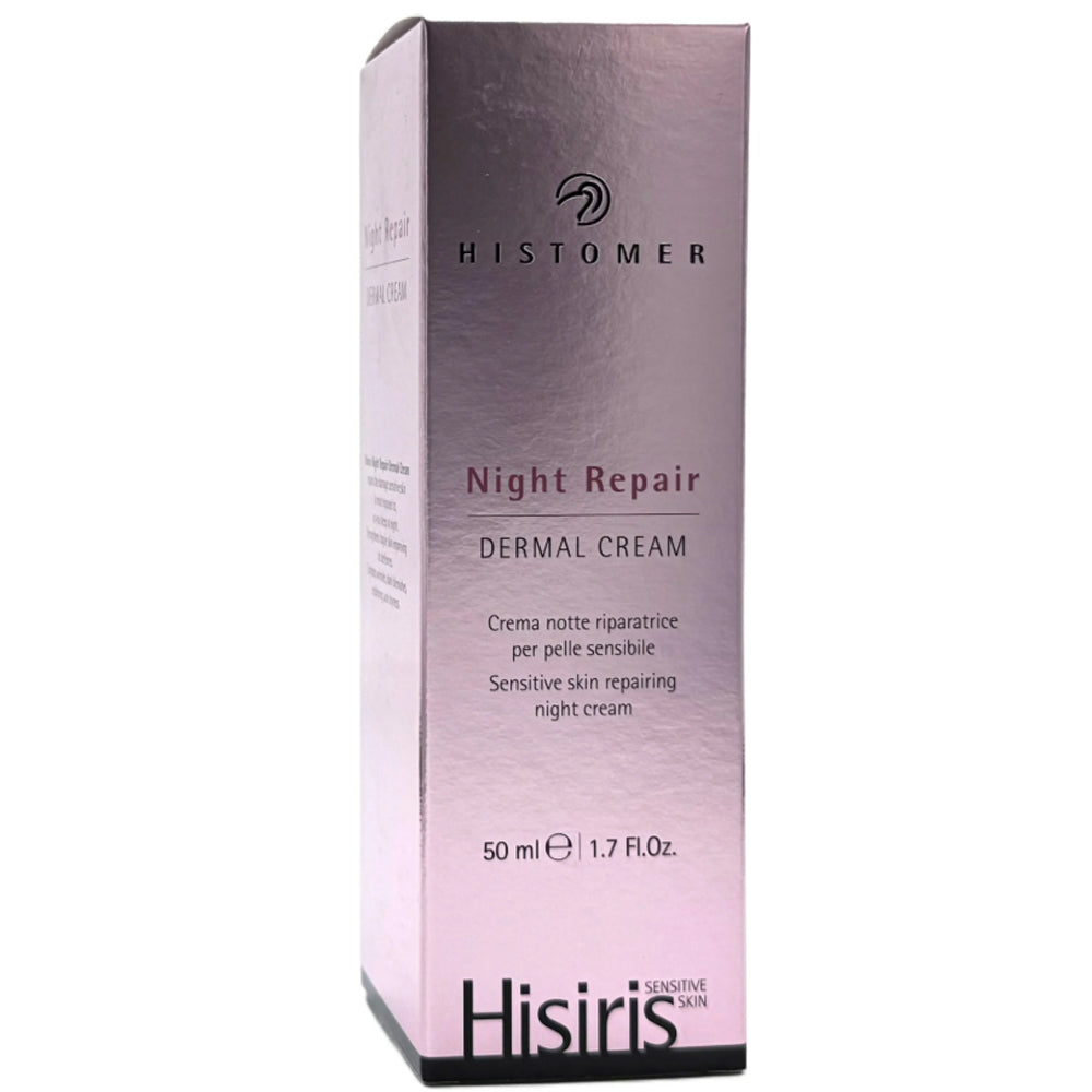 Нічний відновлюючий крем Histomer Hisiris Night Repair упаковка