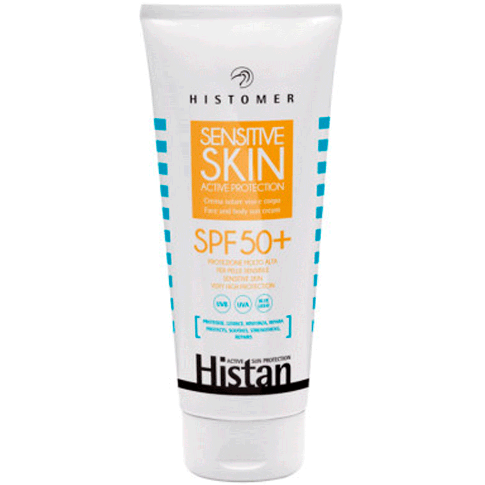 Сонцезахисний крем для обличчя та тіла Histomer Histan Sensitive Skin