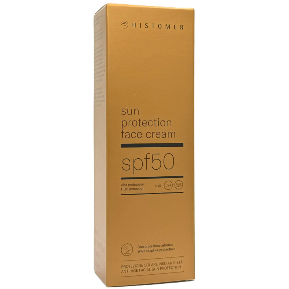 Крем сонцезахисний для обличчя з антиейдж ефектом - Histomer Sun Protection упаковка