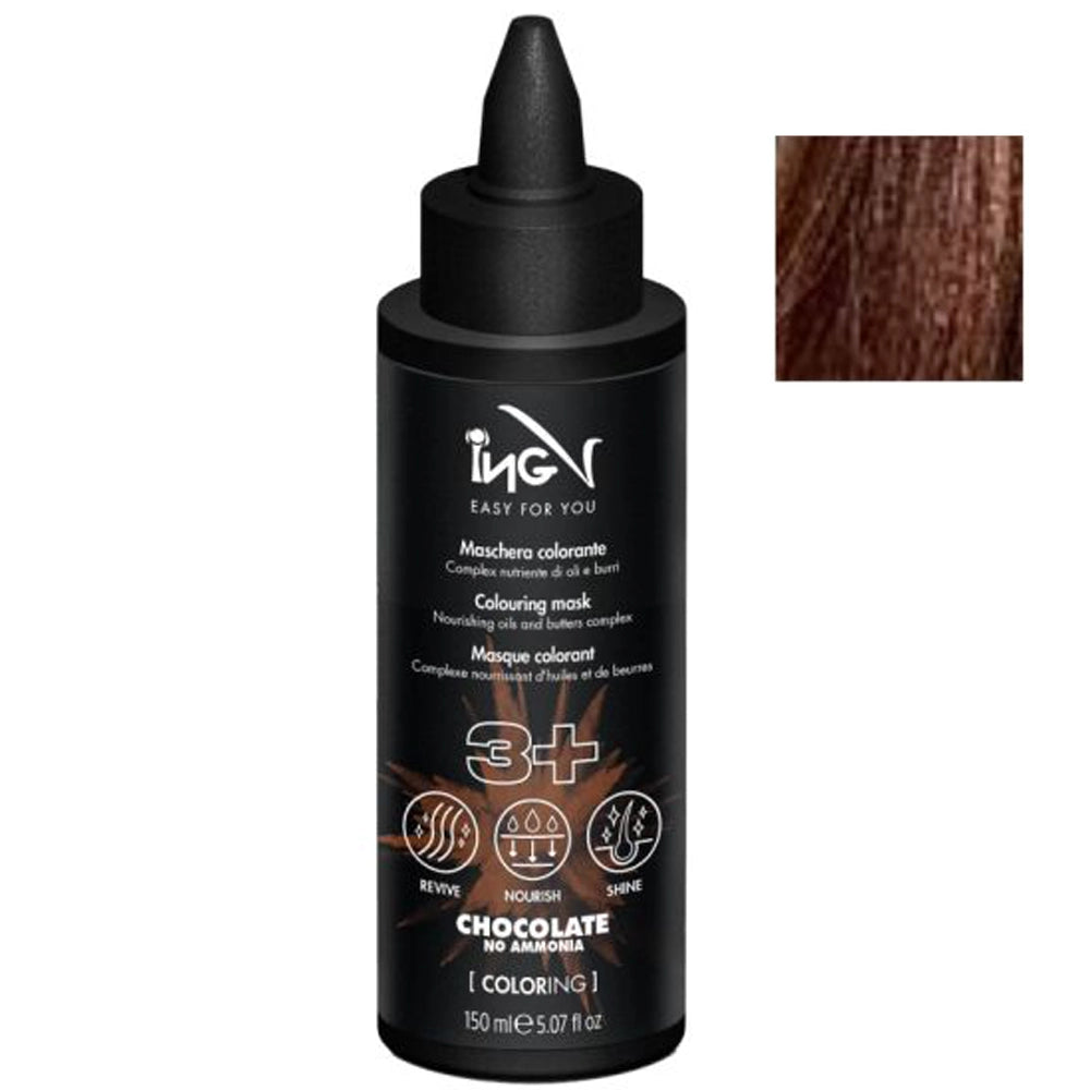 Тонуюча маска 3+ 150 мл - ING Professional Coloring Mask шоколадний