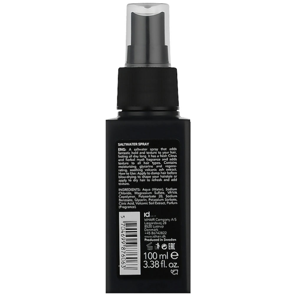 Солевой спрей - IdHair Black XCLS Saltwater Spray