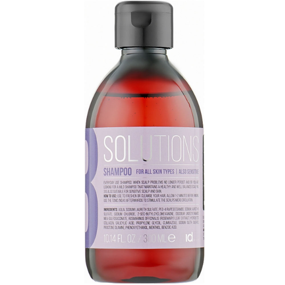 Шампунь для всіх типів шкіри - IdHair Solutions № 3 Shampoo