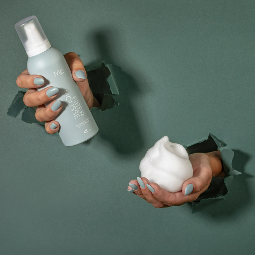 Мусс волоконный для объема и эластичной фиксации волос - IdHair Me Fiber Mousse