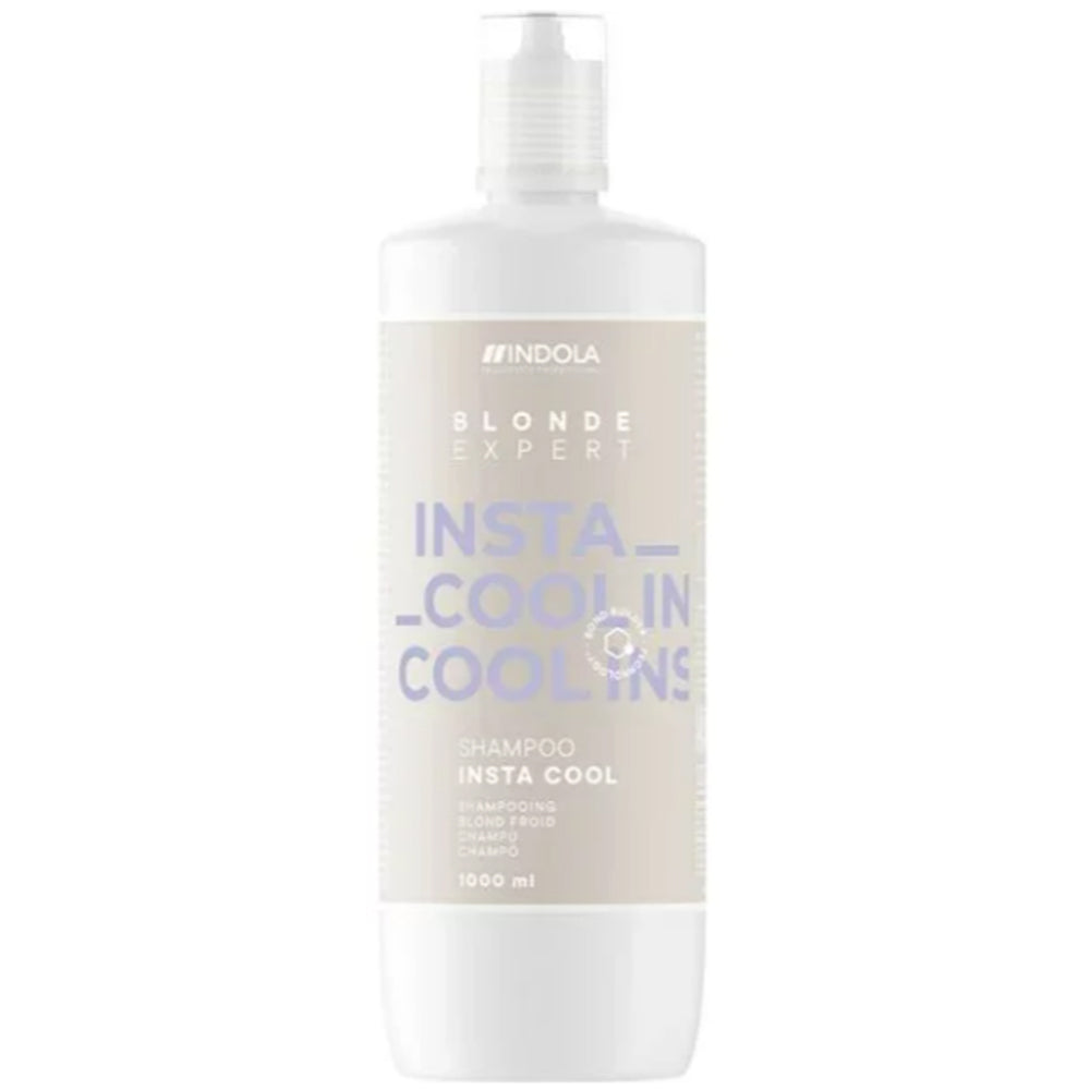 Шампунь для холодного відтінку волосся кольору блонд - Indola Blonde Expert Insta Cool Shampoo